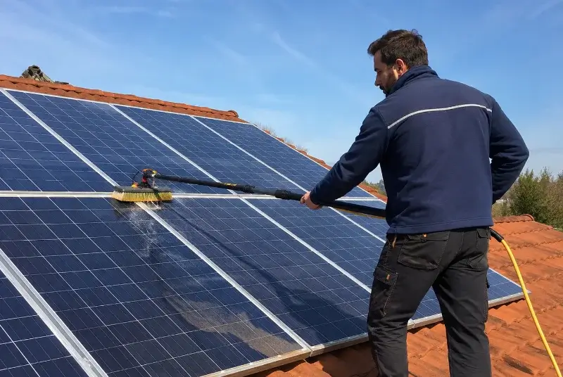 Nettoyage et entretien de panneaux solaires à Monestiés