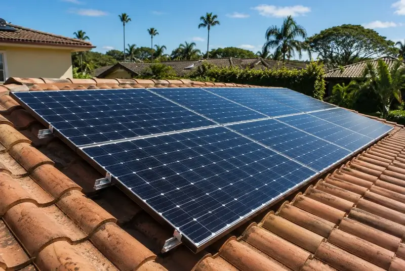 Installation de panneaux solaires à Monestiés