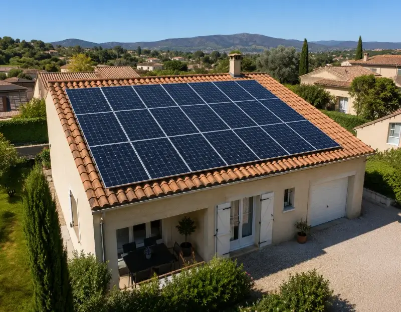 Prime à l'autoconsommation panneaux solaires Monestiés — aide financière de l'État